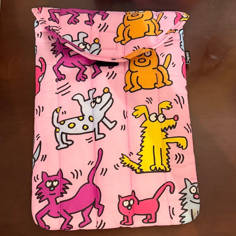 BAGGU x Keith Haring laptop sleeve